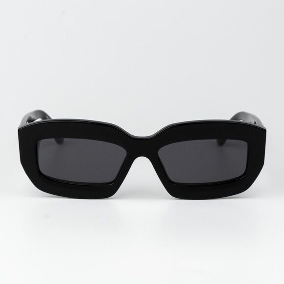 Off-White CHARLOTTE Women Sunglasses Black Grey Rectangle OERI138 CHARLOTTE 1007 main image 15